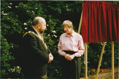 Unveiling of Mosaic given to Taberner House